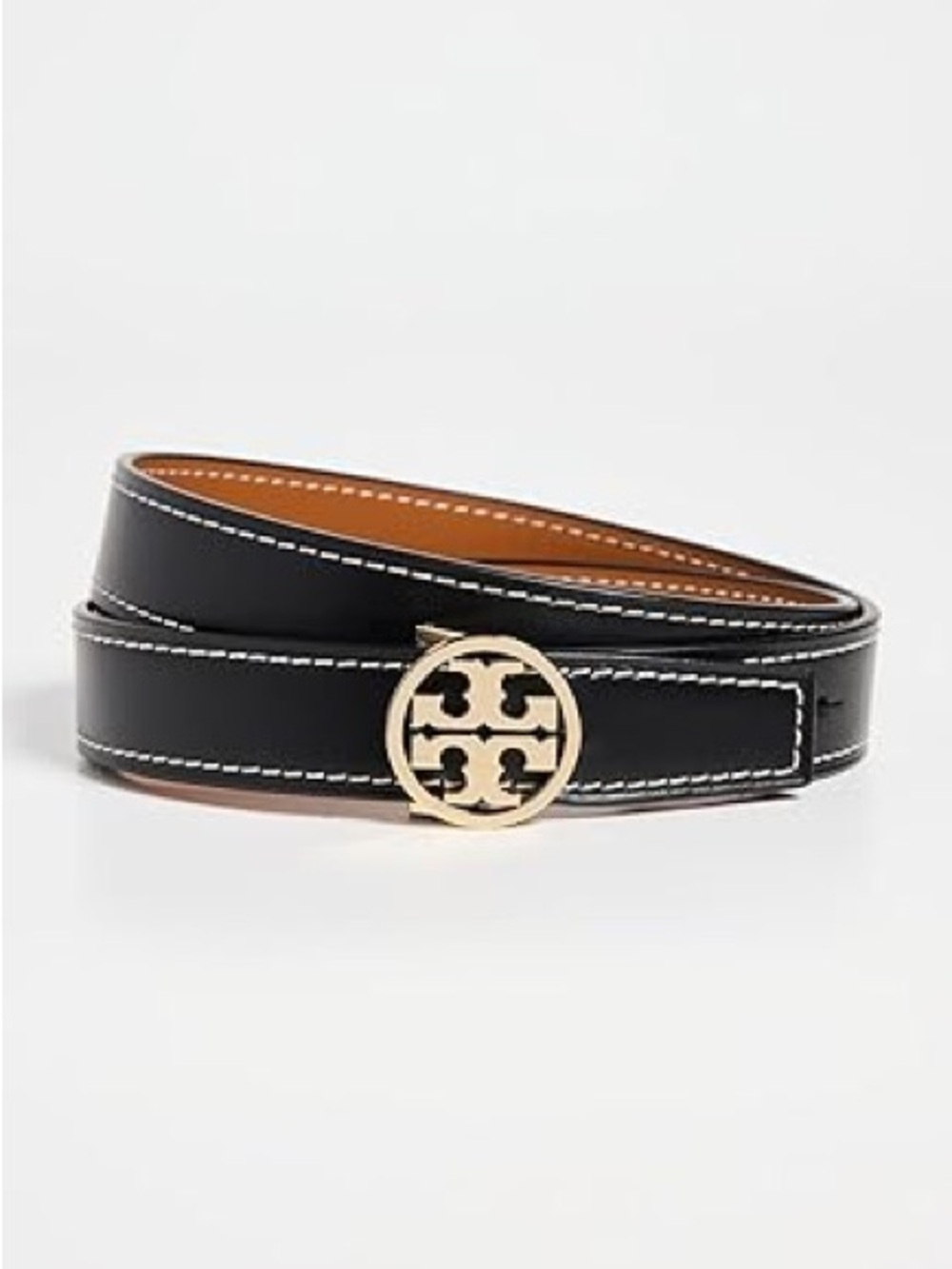Tory Burch Miller Smooth Reversible Belt
